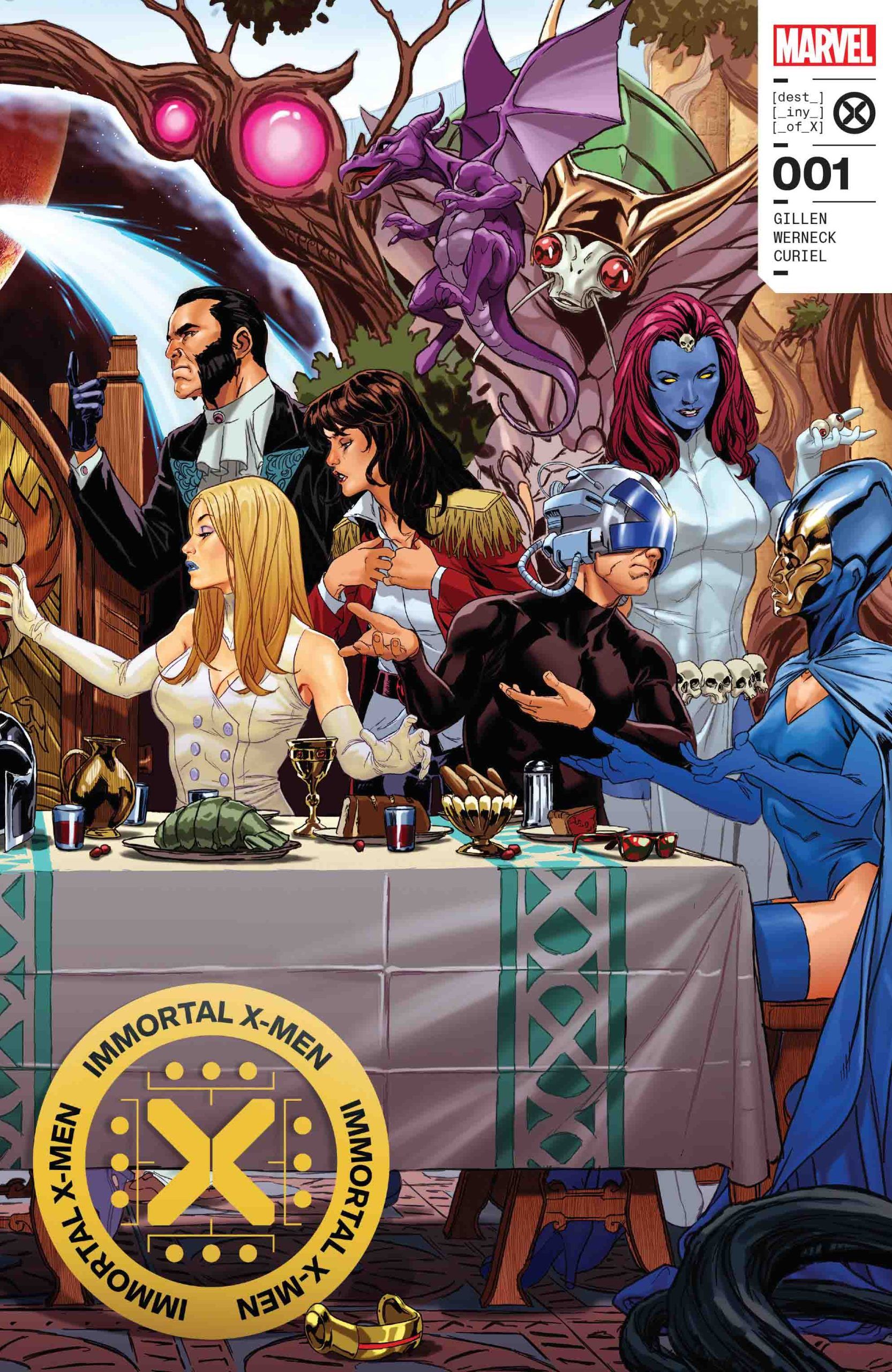 Bìa truyện Immortal X-Men (2022)