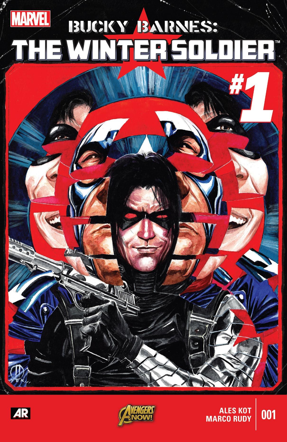 Bìa truyện Bucky Barnes – The Winter Soldier