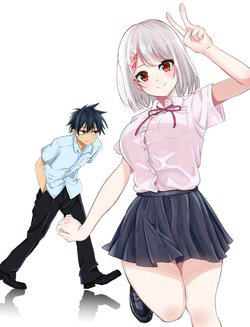 Bìa truyện Nega-kun và Posi-chan