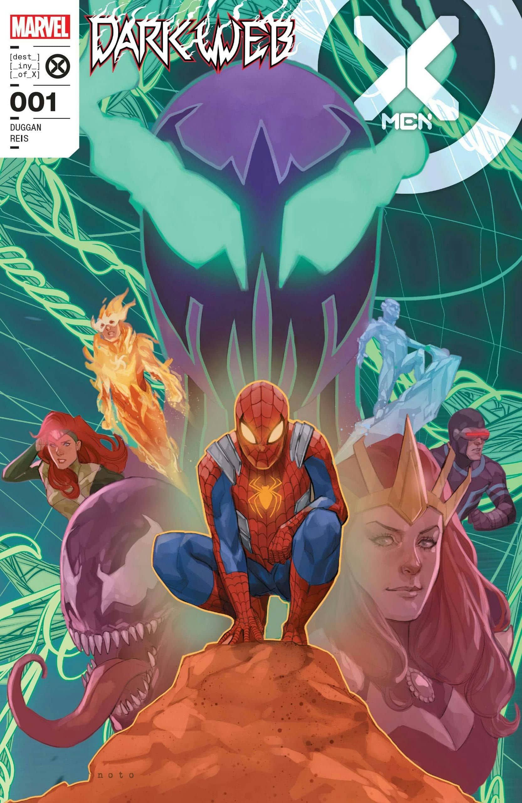 Bìa truyện Dark Web: X-Men