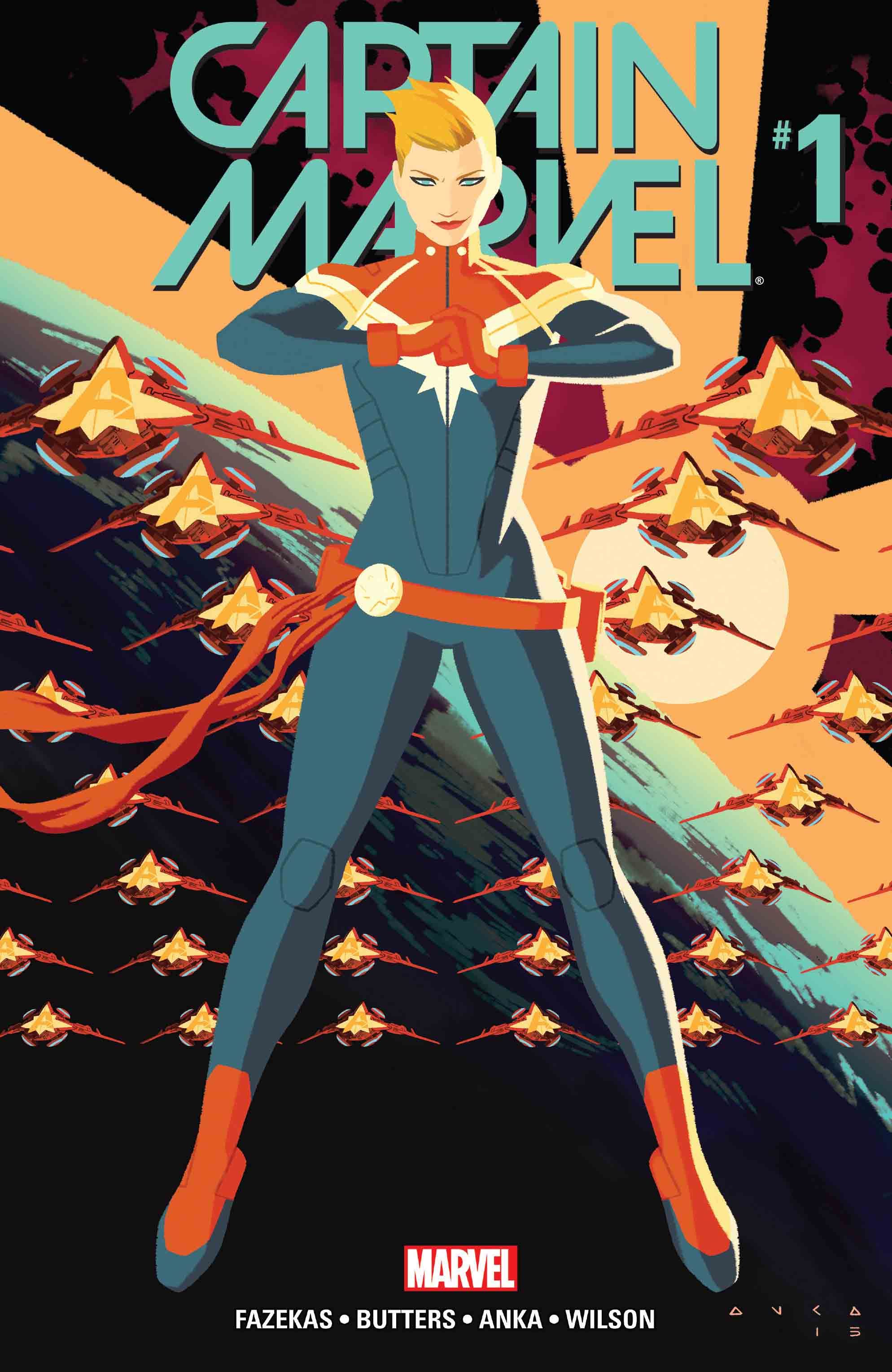 Bìa truyện Captain Marvel (2016)