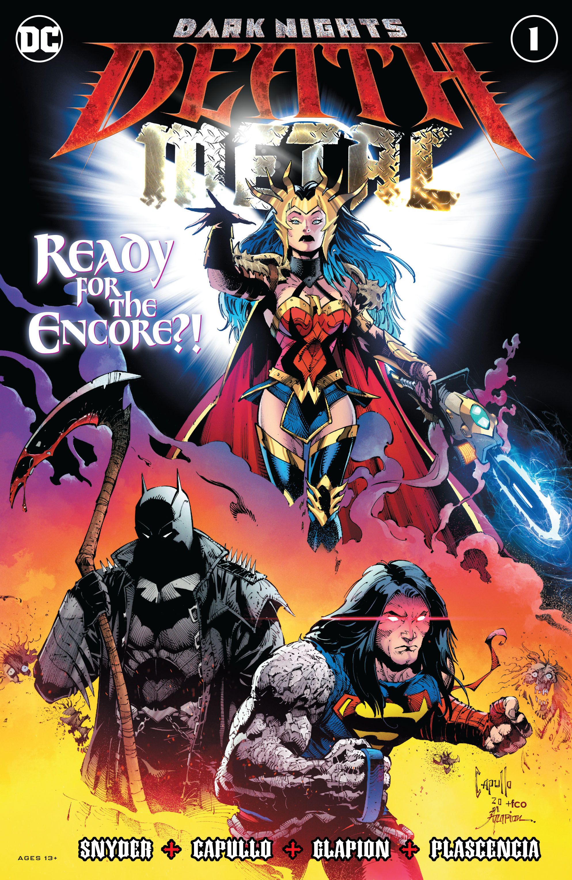 Bìa truyện Dark Nights: Death Metal