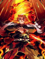 Bìa truyện Thanh Gươm Diệt Quỷ - Rengoku Kyoujurou Gaiden