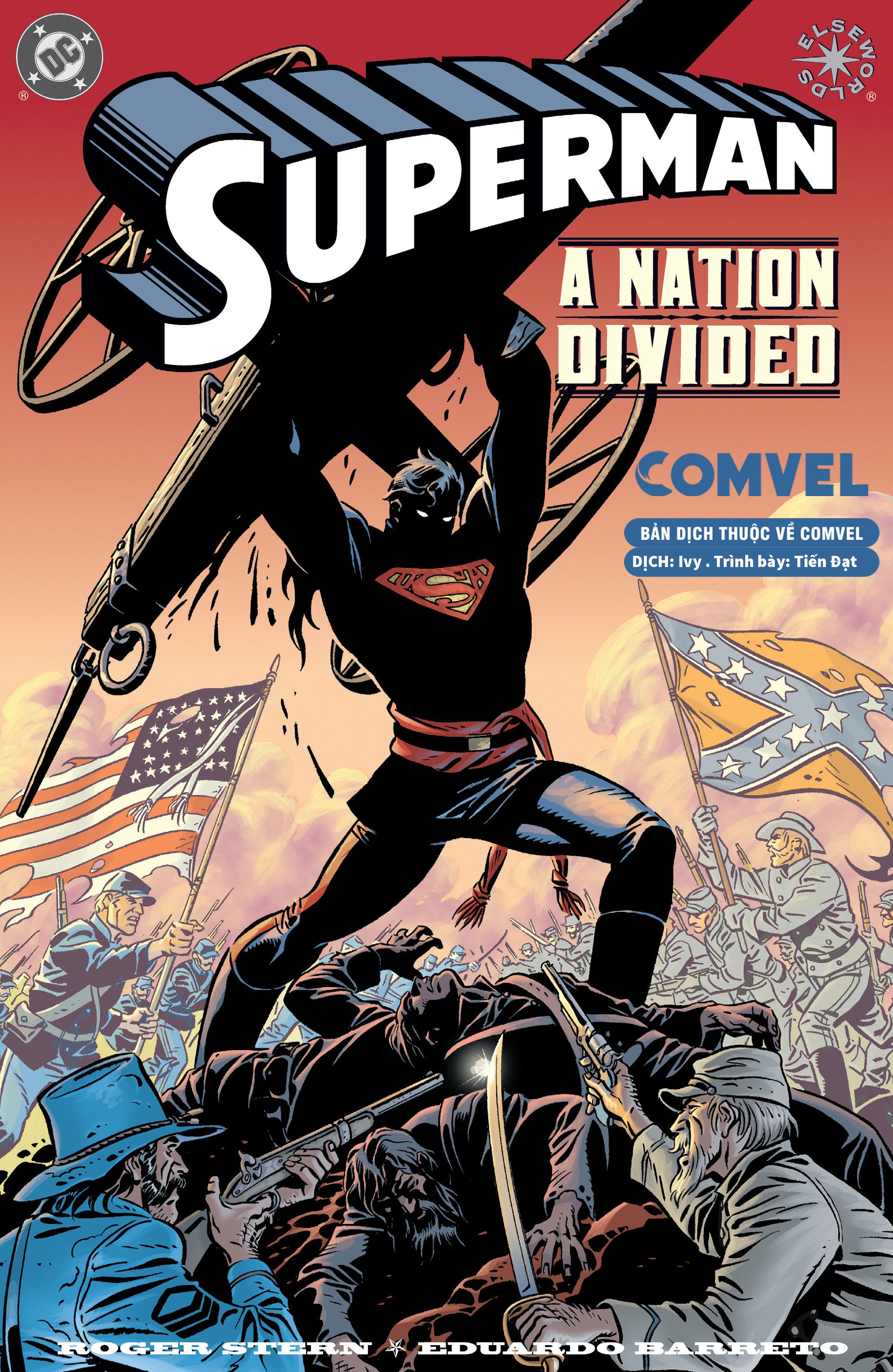 Bìa truyện SUPERMAN: DIVIDED NATION