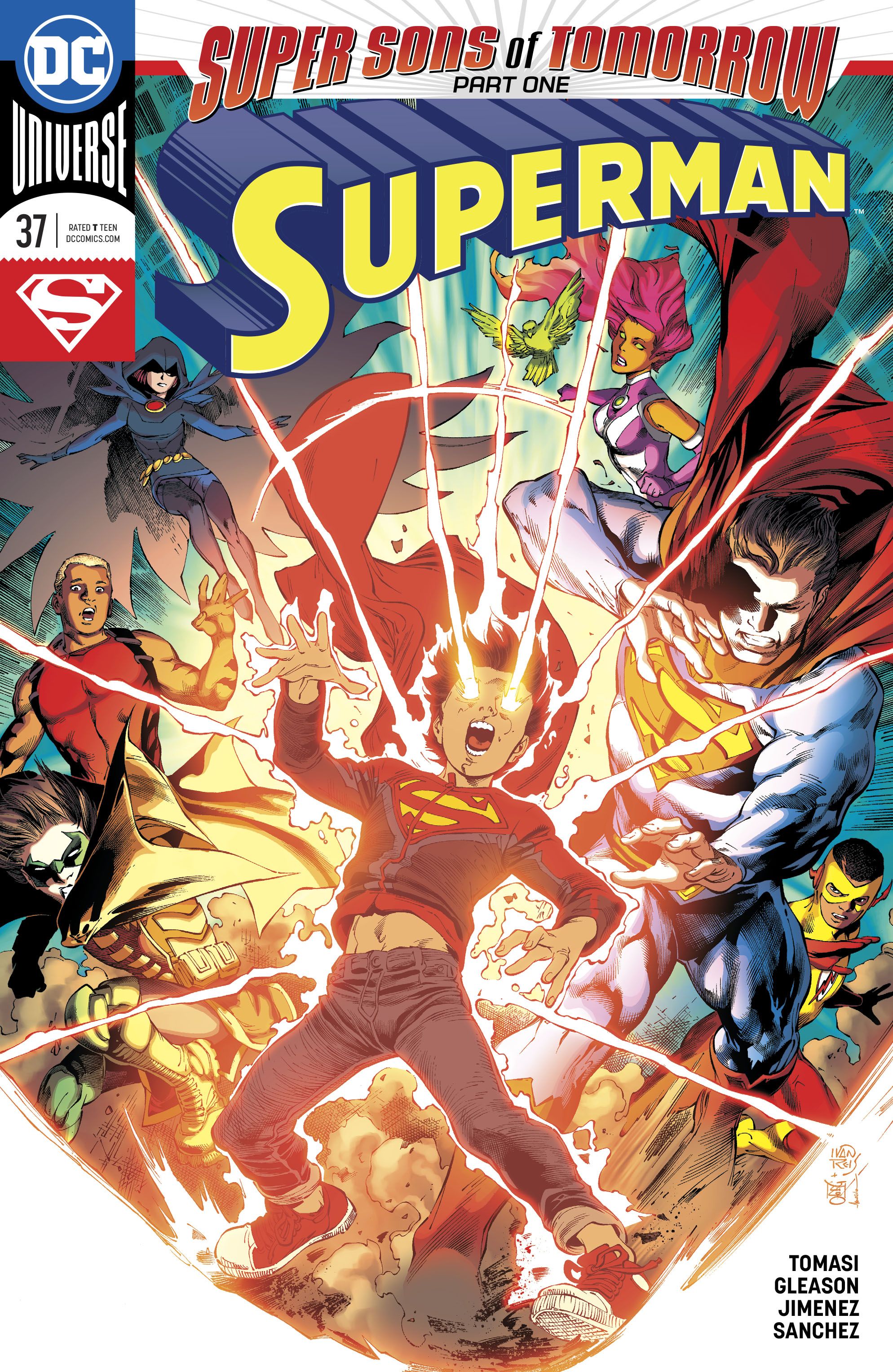 Bìa truyện SUPER SONS OF TOMORROW