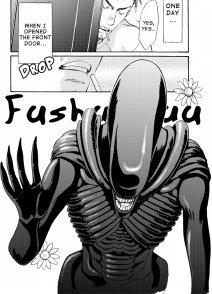 Bìa truyện Alien Manga: The Uninvited Gues