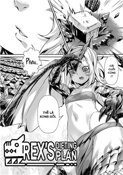Bìa truyện Monster Hunter Doujinshi - Kế hoạch giảm cân của Rex (Manhua)