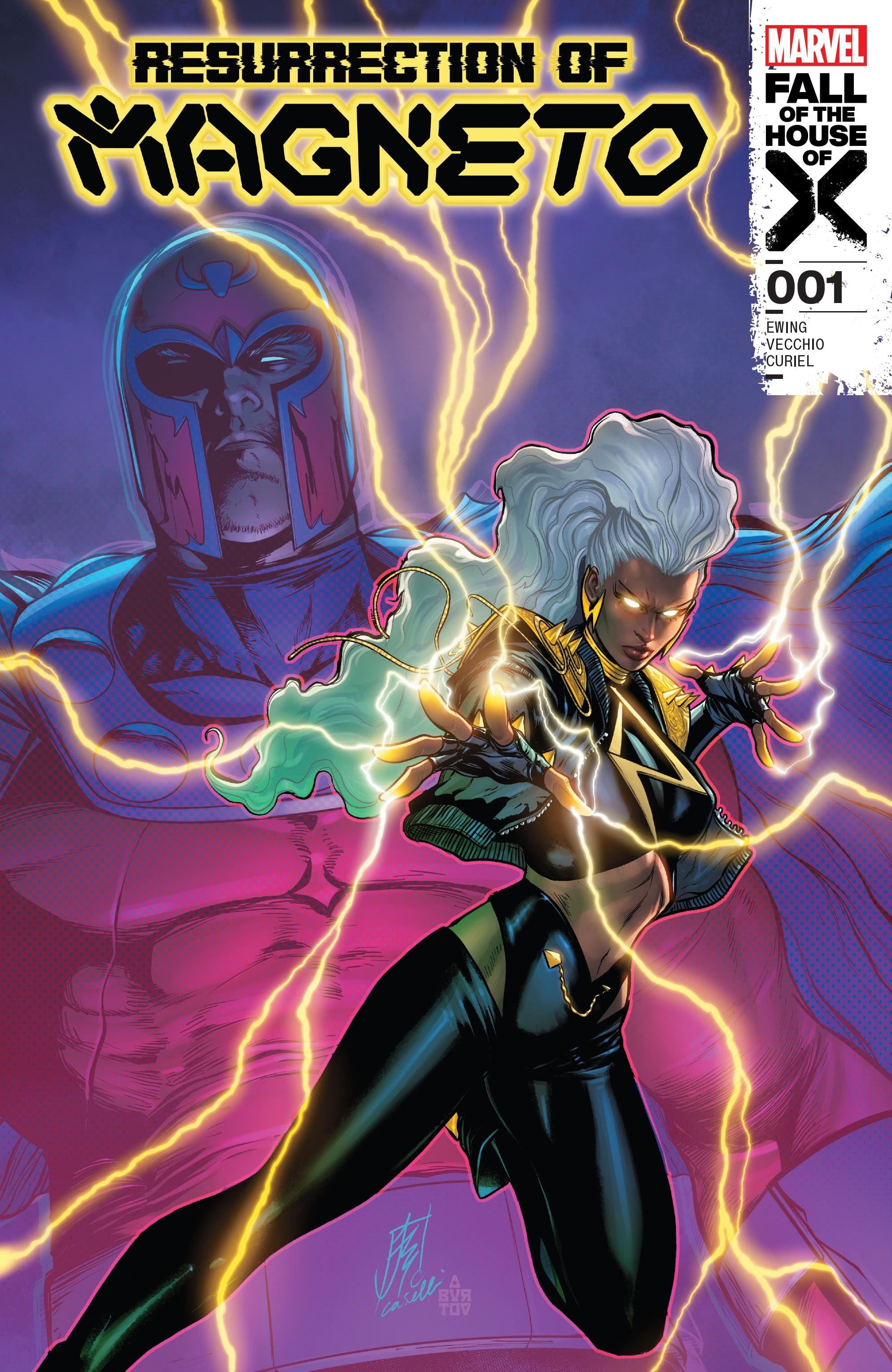 Bìa truyện Resurrection of Magneto (2024)