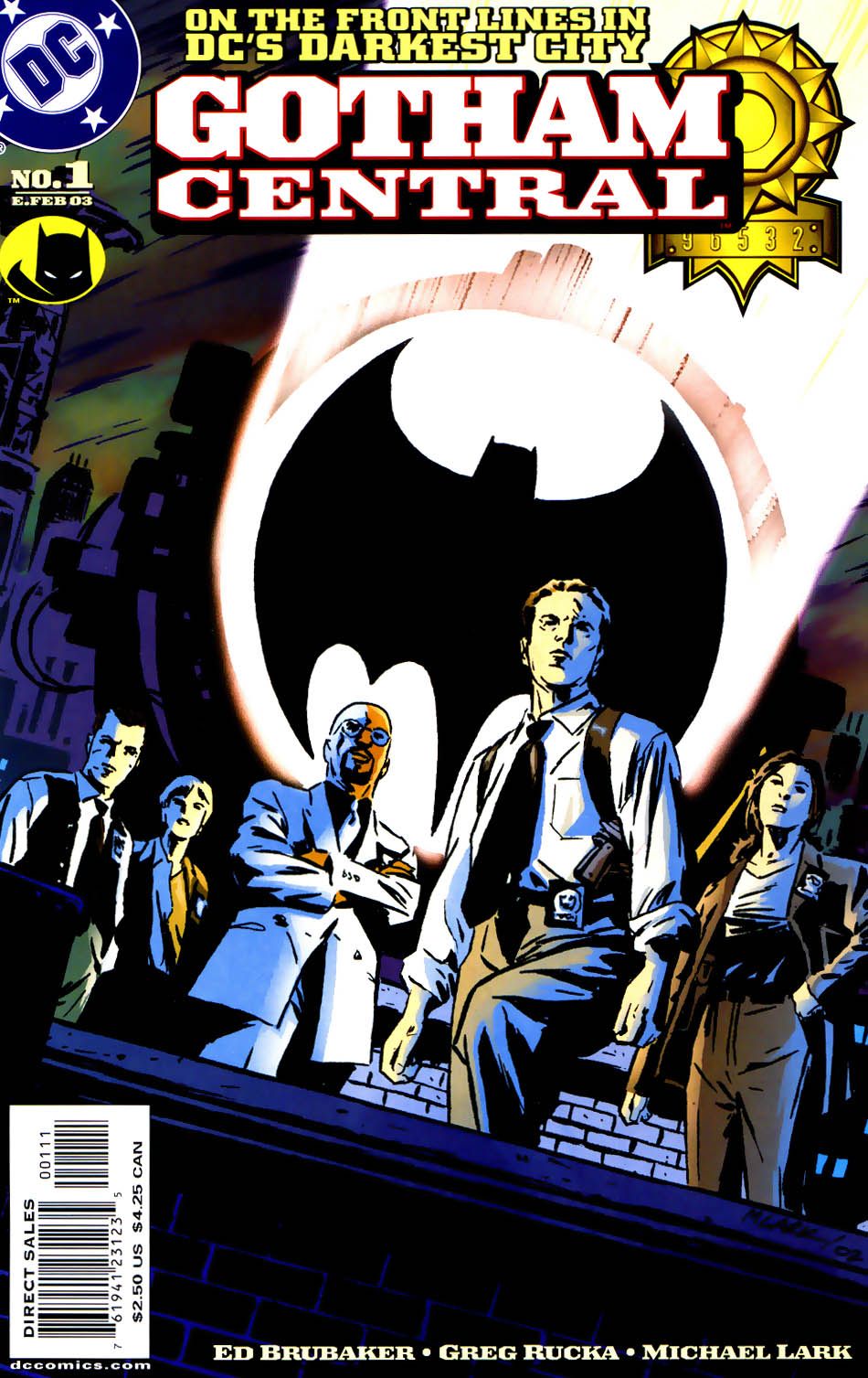 Bìa truyện Gotham Central