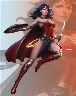 Bìa truyện Wonder Woman (2016)