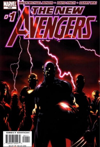 Bìa truyện New Avengers