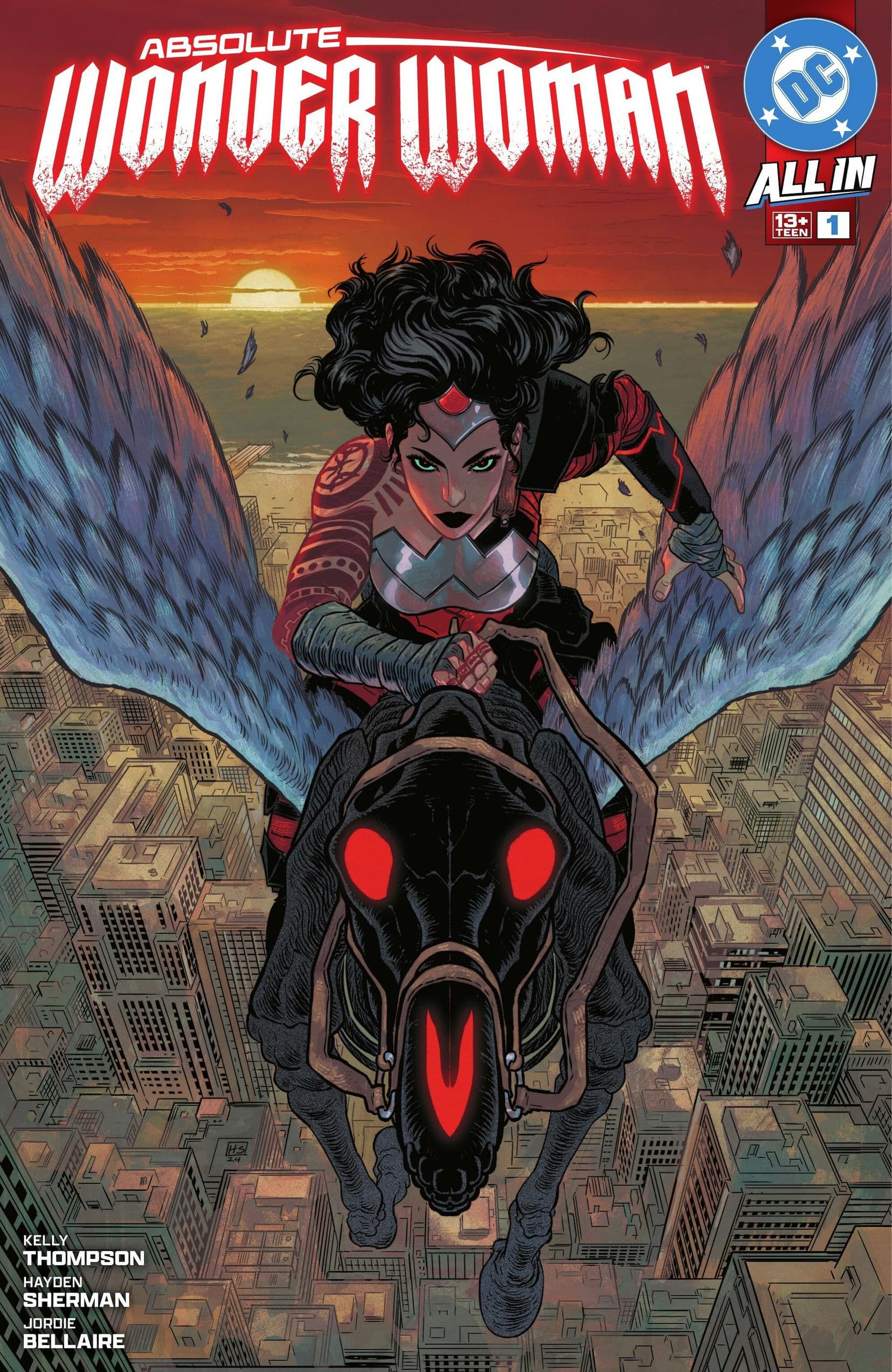 Bìa truyện Absolute Wonder Woman