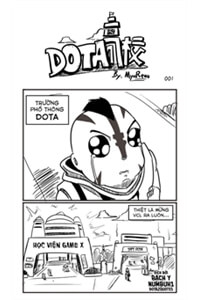 Bìa truyện Trường Học Dota