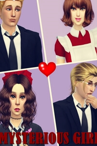 Bìa truyện Mysterious Girl - Truyện Sims