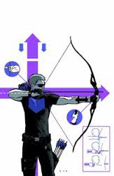 Bìa truyện Hawkeye 2012