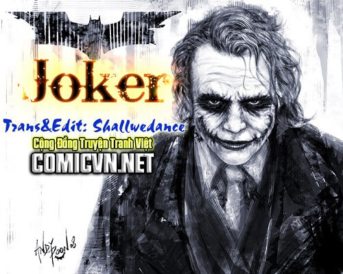 Bìa truyện Joker 2008